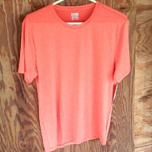 Brand new "32 cool" orange dry fit  tshirt